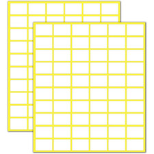 900 Pcs Matte Small White Labels Stickers Blank Labels Removable Price Tags Lab