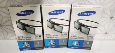 Samsung 3D Active Glasses SSG-4100GB TV Glasses Full HD RF 3 PKS. New Sealed
