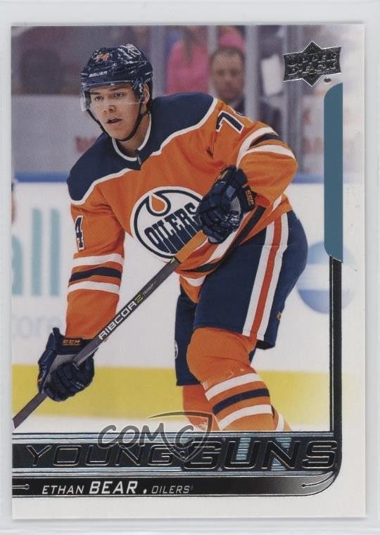 2018-19 Upper Deck Young Guns Ethan Bear #479 Rookie RC 6pl