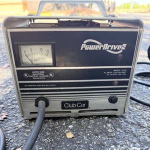 PowerDrive2 Club Car 22110 Industrial Golf Cart Battery Charger 48V Tested Works
