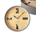 KATOMOKU Muku Clock 17 Gray km-118GR Silent Quartz Wall Clock 30.6cm Wood