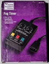 Fog Machine Timer Control Halloween 5' Cord Compatible w/ Most Fog Machines