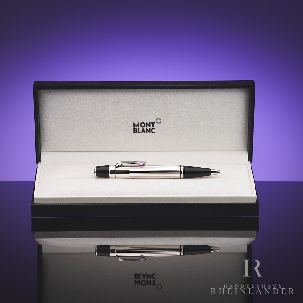 Montblanc Boheme Je Taime 925 Sterling Silver Pinstripe Ballpoint