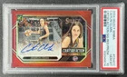 CAITLIN CLARK PSA 10 2024 PANINI SELECT COURTSIDE ACTION RC AUTO RED PRIZM 96/99