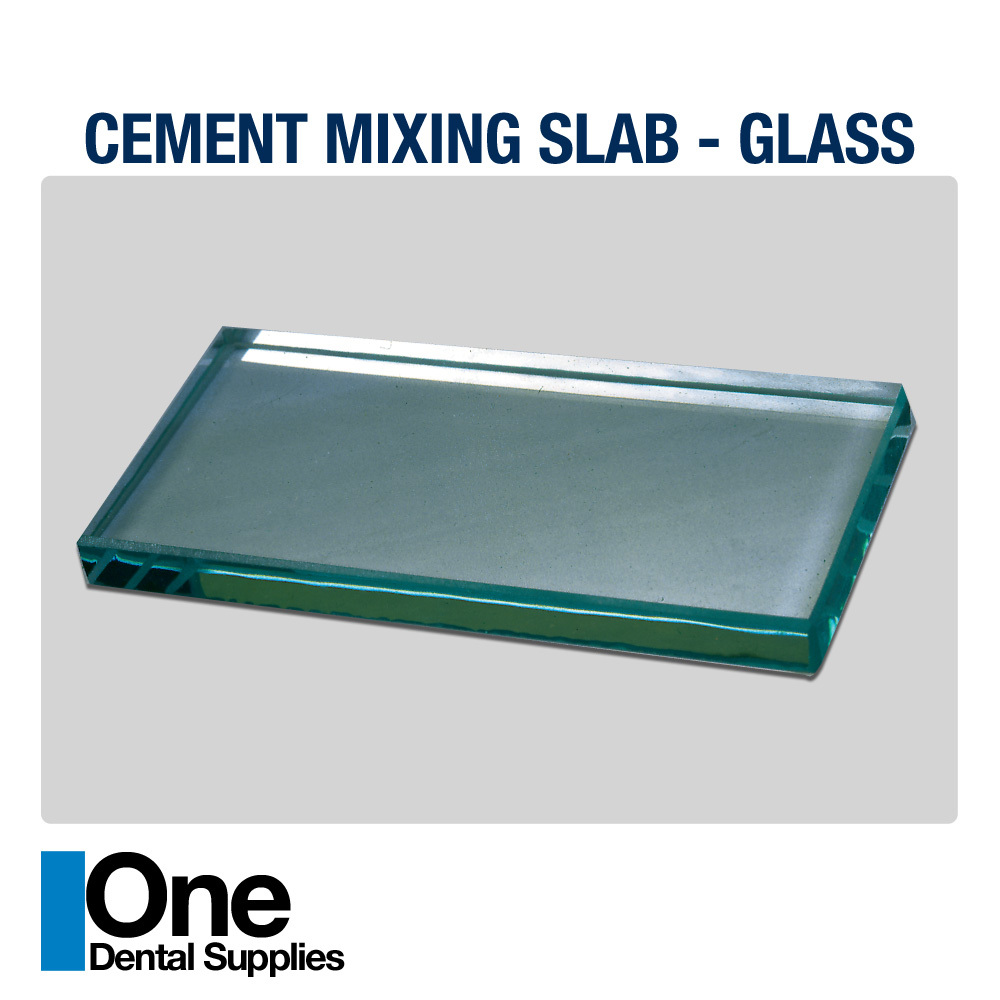 Dental Cement Mixing Slabs Glass 2 pcs eBay