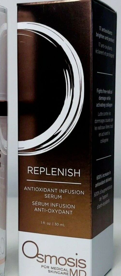 Osmosis Replenish Antioxidant Infusion Serum 1 oz 30 ml SEAL NEW IN BOX