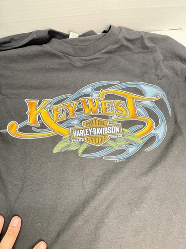 Harley Davidson Key West Peterson's XL Schwarz Authentic 2014 Langarm - Bild 3 von 16