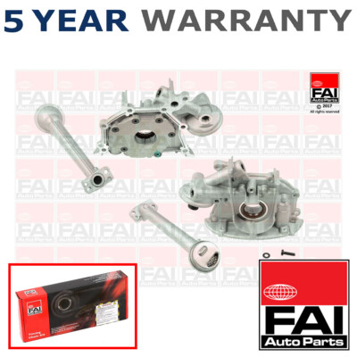 FAI Engine Oil Pump Fits Renault Clio 1996- Twingo 1996- 1.1 1.2 7700864571