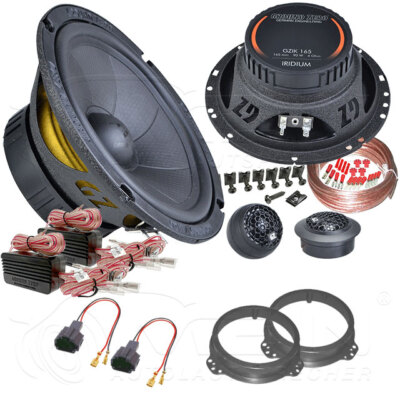GROUND ZERO LAUTSPRECHER für SAAB 9-3 I Cabrio Typ YS3D 1998-2003 Front #AQI4