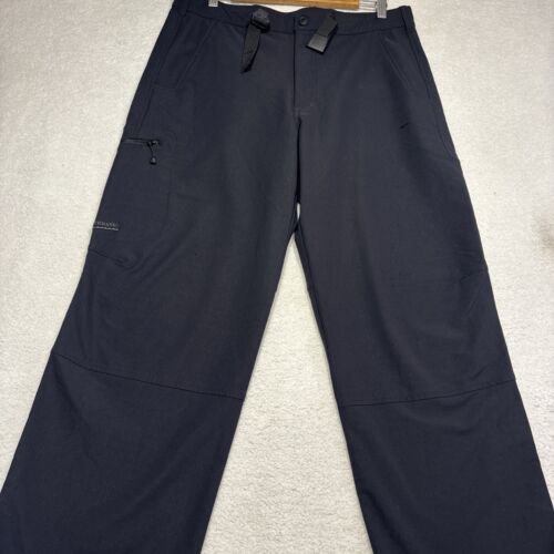 Kathmandu Pants Men Black Zipped Pockets Stretch Hiking Camping Size Large - Picture 5 of 14