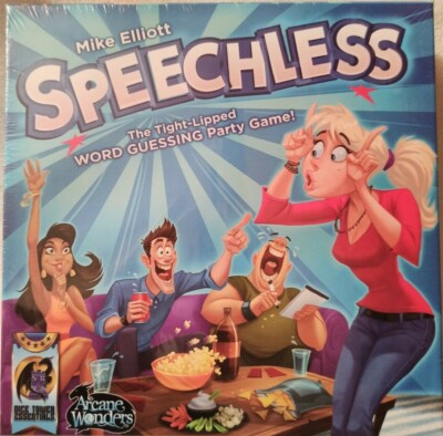 SPEECHLESS BRETTSPIEL Aktivität AKTIV SPASS PARTYSPIEL ENGLISCH (VERSIEGELT)