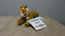 2001 ANIMAL ALLEY 4  MINIATURE TIGER PLUSH TOYS R US MA132 