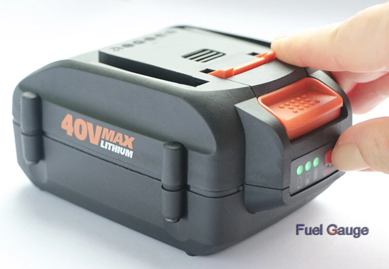 40V WA3580 2.0Ah Max Lithium Battery For Worx WG180 WG280 WG380