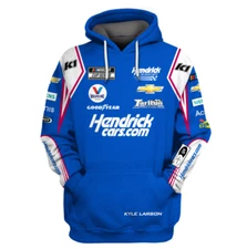 Hendrick Cars Kyle Larson Racing 3D Hoodie Unisex All Size