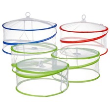 5 Pack Collapsible Food Covers Food Picnic Set Insect Protectors Storage Pop Up