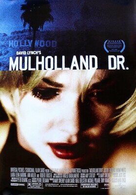 Mulholland Dr. David Lynch Kinostart Poster 2001 Modern Fine Art Postkarte