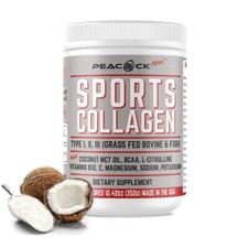 Sports Collagen with Electrolytes Protein Powder Types I II III BCAA