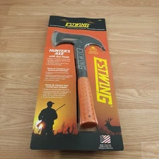 Estwing Hunters Axe 2.88" Coated Stainless Sharpened Edge Orange Rubber Handle