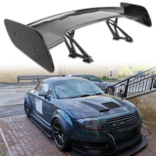 For Audi TT TTS Coupe 57'' Rear Trunk Spoiler GT-Style Racing Wing Glossy Black