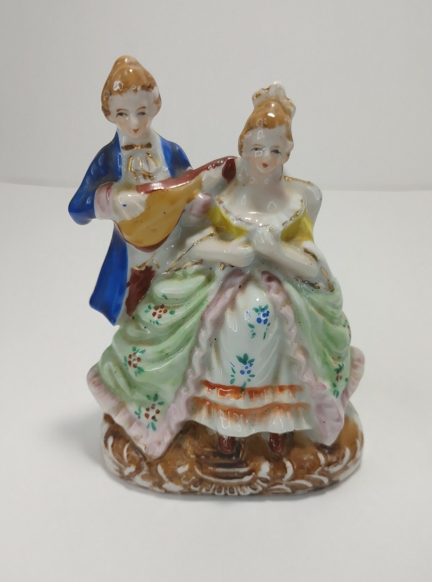 Vintage Maiden Occupied Japan Victorian Style Figurines x2 | eBay