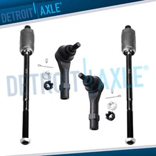 4.0L Front Inner & Outer TieRod End Set for 2002-2003 Ford Explorer Mountaineer