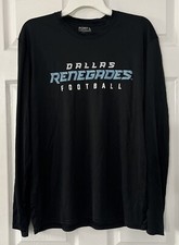 Dallas Renegades Football Cool Polyester Long Sleeve Shirt XFL Size Medium M