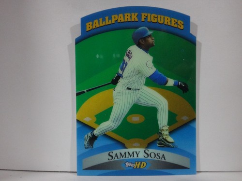 2000 Topps HD #BF5 Sammy Sosa Ballpark Figures Chicago Cubs