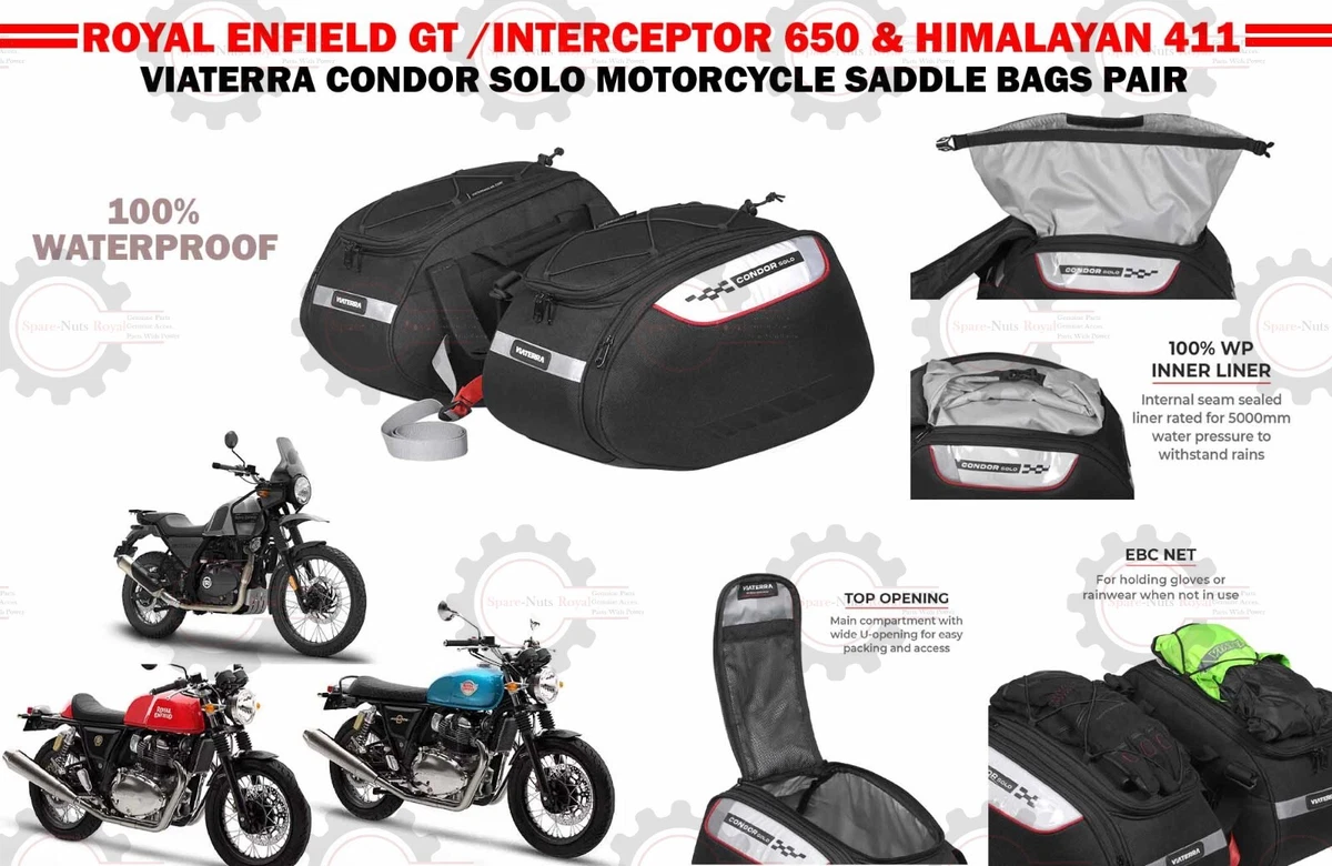 VIATERRA LEH - 100% WATERPROOF MOTORCYCLE SADDLEBAGS | ViaTerra Gear |  Reviews on Judge.me