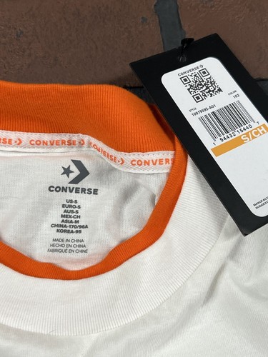 Converse Oversized Ringer T-Shirt Sm NWT - Picture 3 of 4