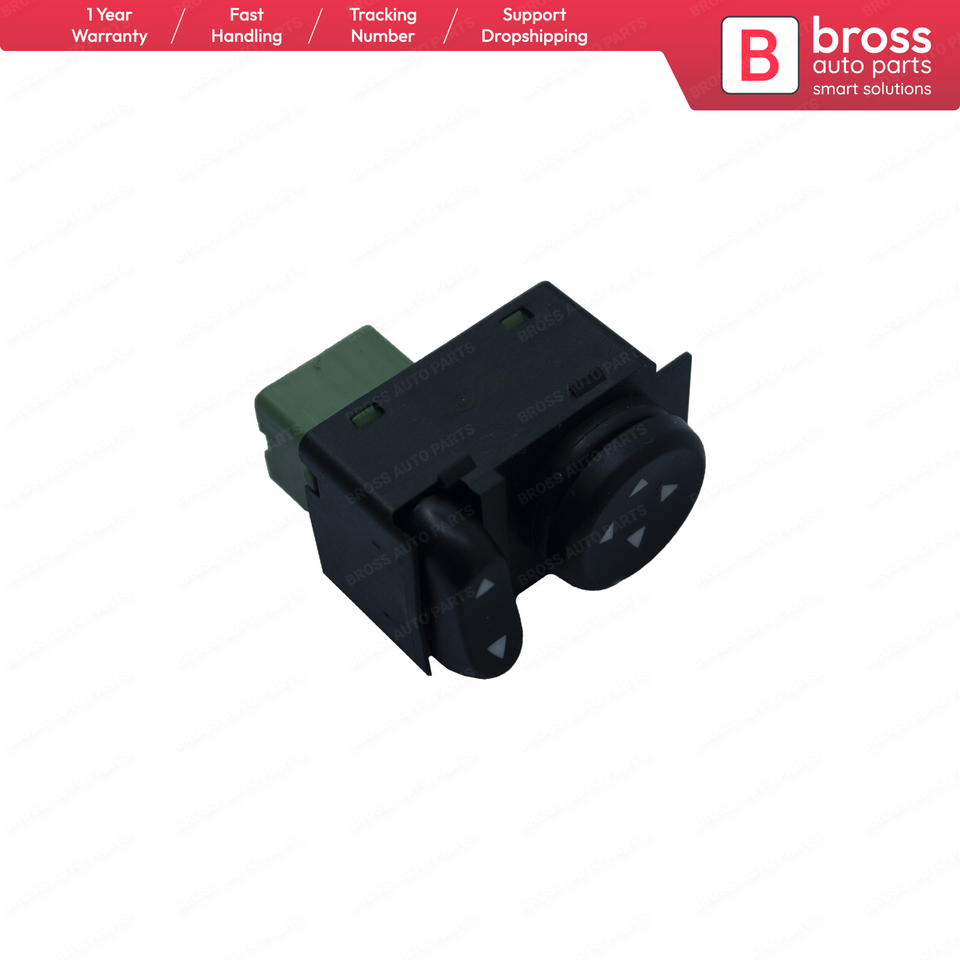 CUQUE LIA Interrupteur De Commande De Rétroviseur Pour Renault Clio III Laguna II Mégane 2