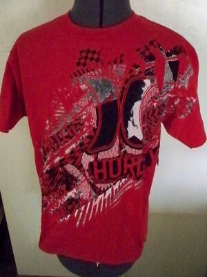 red hurley shirt