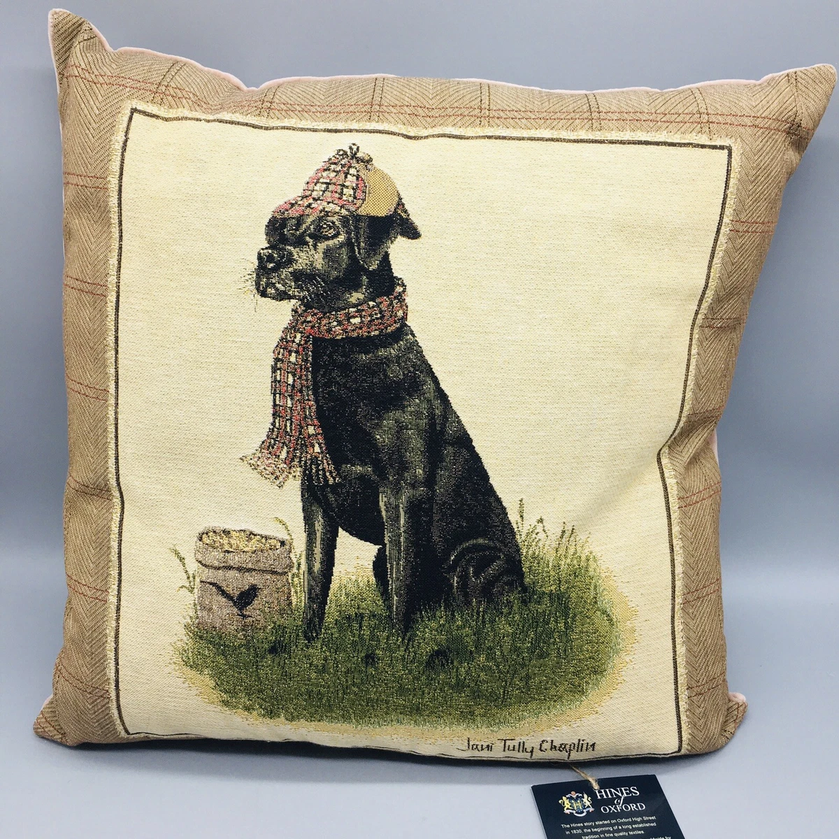 Black lab throw clearance pillows