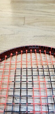 Raquette de tennis vintage des années 90 Prince J/R Pro surdimensionnée