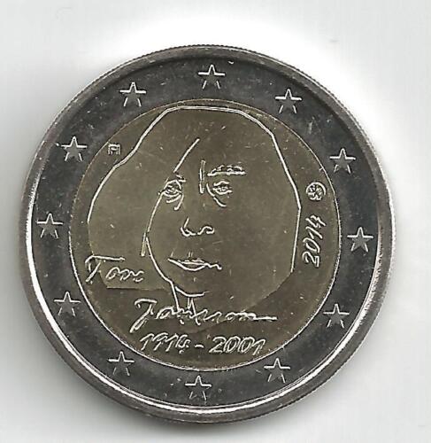 2 Euro Gedenkmünze 2014 aus Finnland, Tove Jansson, bankfrisch, bfr - Bild 1 von 1