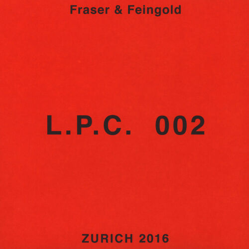 Fraser & Feingold - L.P.C. 002 (Vinyl 12" - 2016 - EU - Original) - Bild 1 von 2