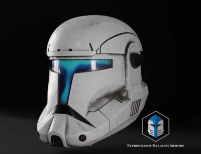 Republic Commando Helm inspiriert von Star Wars| 3D Cosplay Fan Prop DIY Kit