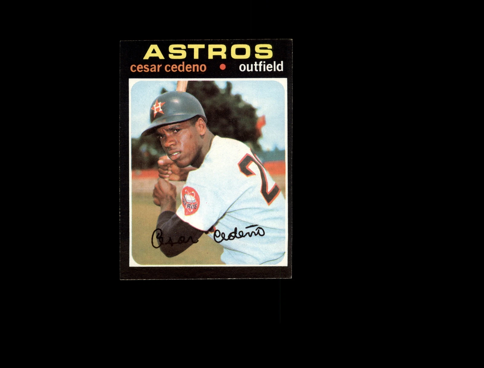 Cesar Cedeno trading card