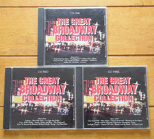 THE GREAT BROADWAY COLLECTION CD 3 DISC SET 1995 COMPILATION 146 