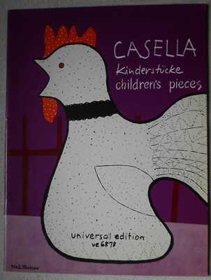 Alfredo Casella, 11 Kinderstücke - Piano Solo. Universal Edition. 