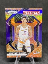 Brittney Griner 2024 WNBA Prizm Monopoly Handshake Prizm SSP Card WNBA22