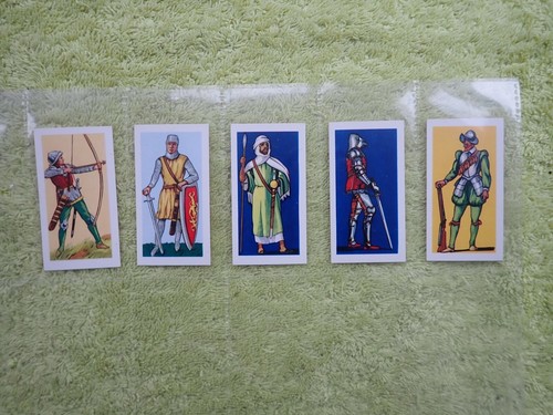 BARRATT & CO LTD 1962 Warriors Through the Ages Set 25 Trade Cards CAT £30 - Picture 6 of 7