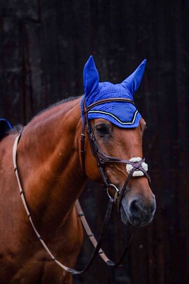 Fliegenjagd Mütze EQUITHEME - Domino Pferd Reiten