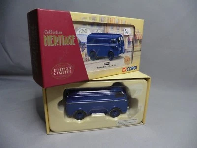 AJ203 CORGI 1/43 PEUGEOT D3A TOLE BLEU EDITION LIMITEE 2000P EX70622 - Photo 1/4