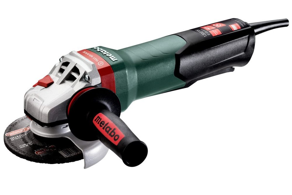 Metabo 4-1/2-Inch / 5-Inch Angle Grinder, 11,000 RPM, 12 Amp with Non-locking