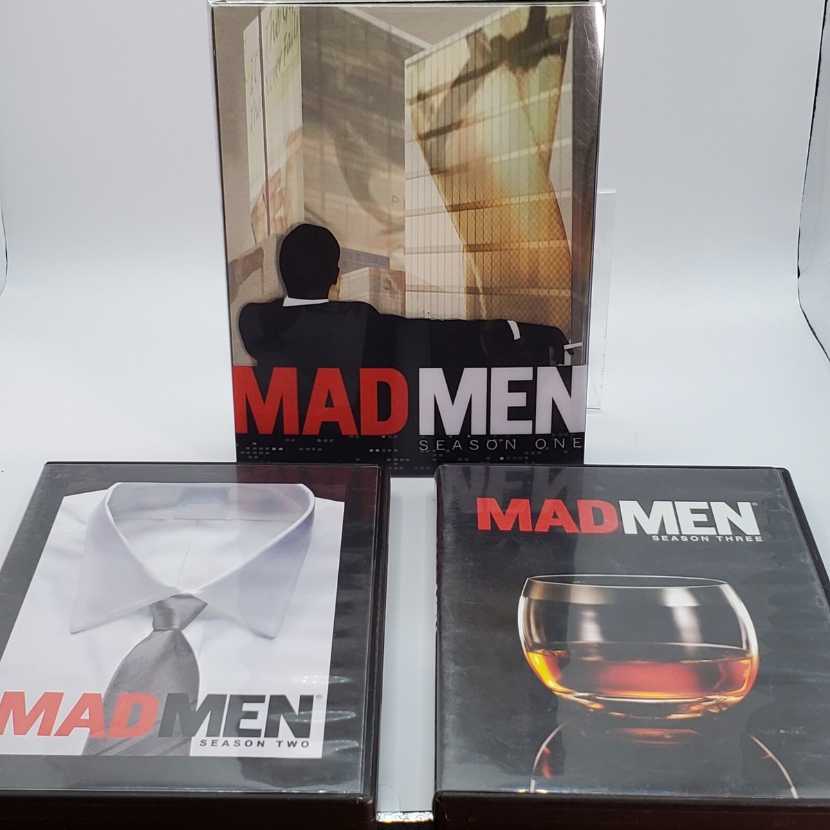 Mad Men Complete Seasons 1 - 3 DVD Widescreen Jon Hamm Very Good