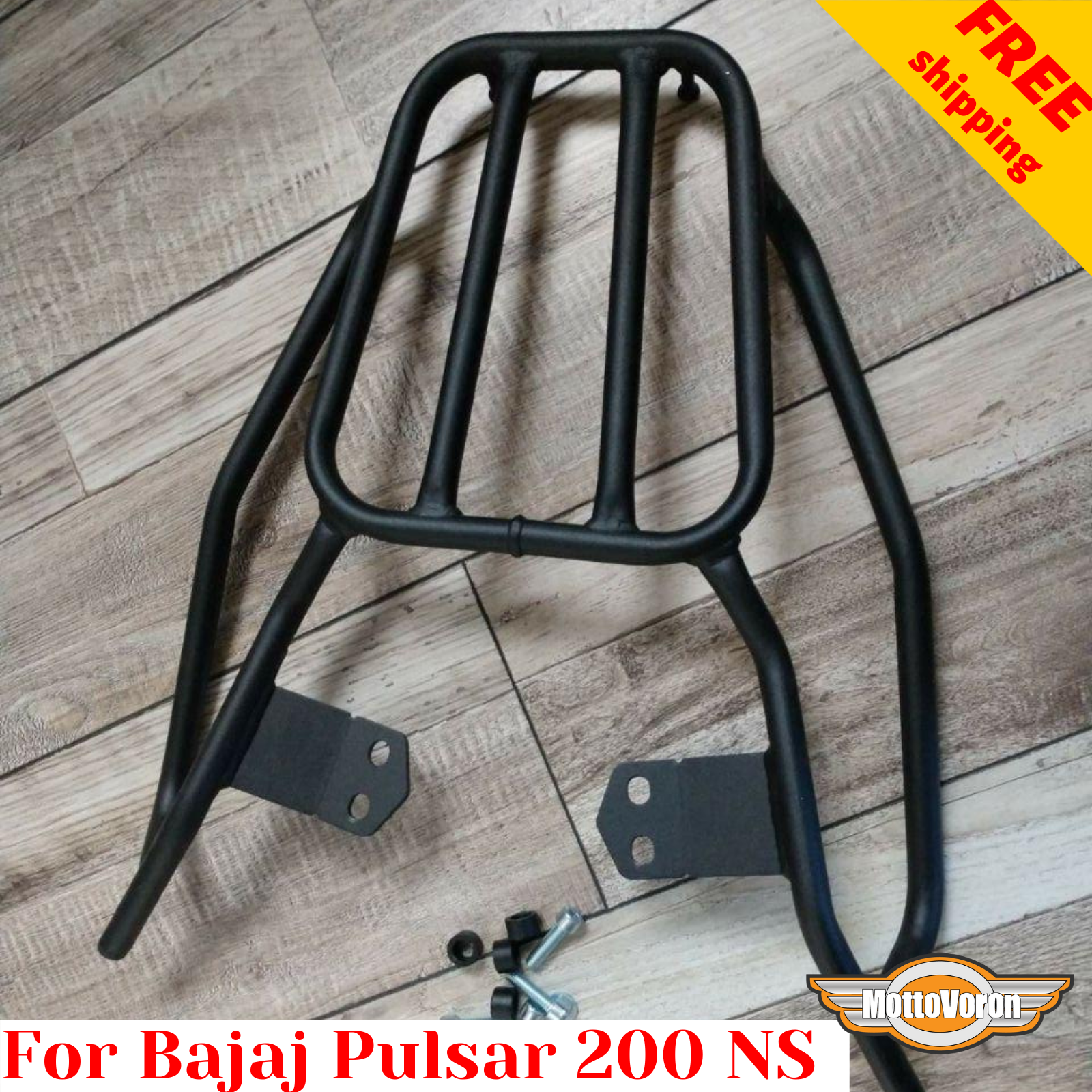 For Bajaj Rouser 200 NS Rear rack Bajaj Pulsar 200 NS Rear luggage rack ...