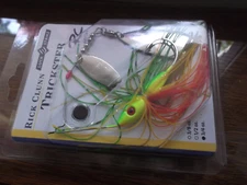 Older Luck E Strike Rick Clunn Trickster Spinnerbait  3/4oz. Shell Cracker