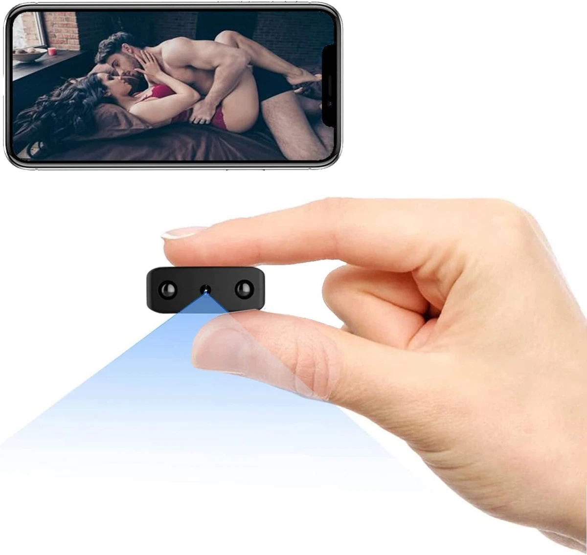HD Spy Camera with Wireless WiFi Audio Video for Car and House