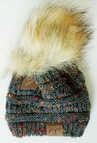 CC Beanie Mütze mit Kunstfell Bommel für 18 Zoll Puppe American Girl BJD My Life As OG - Bild 10 von 14
