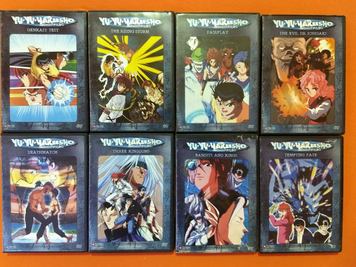 ANIME YU YU HAKUSHO GHOST FILES MOVIE COLLECTIONS DVD ENGLISH